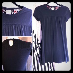 Black Volcom T-shirt Dress